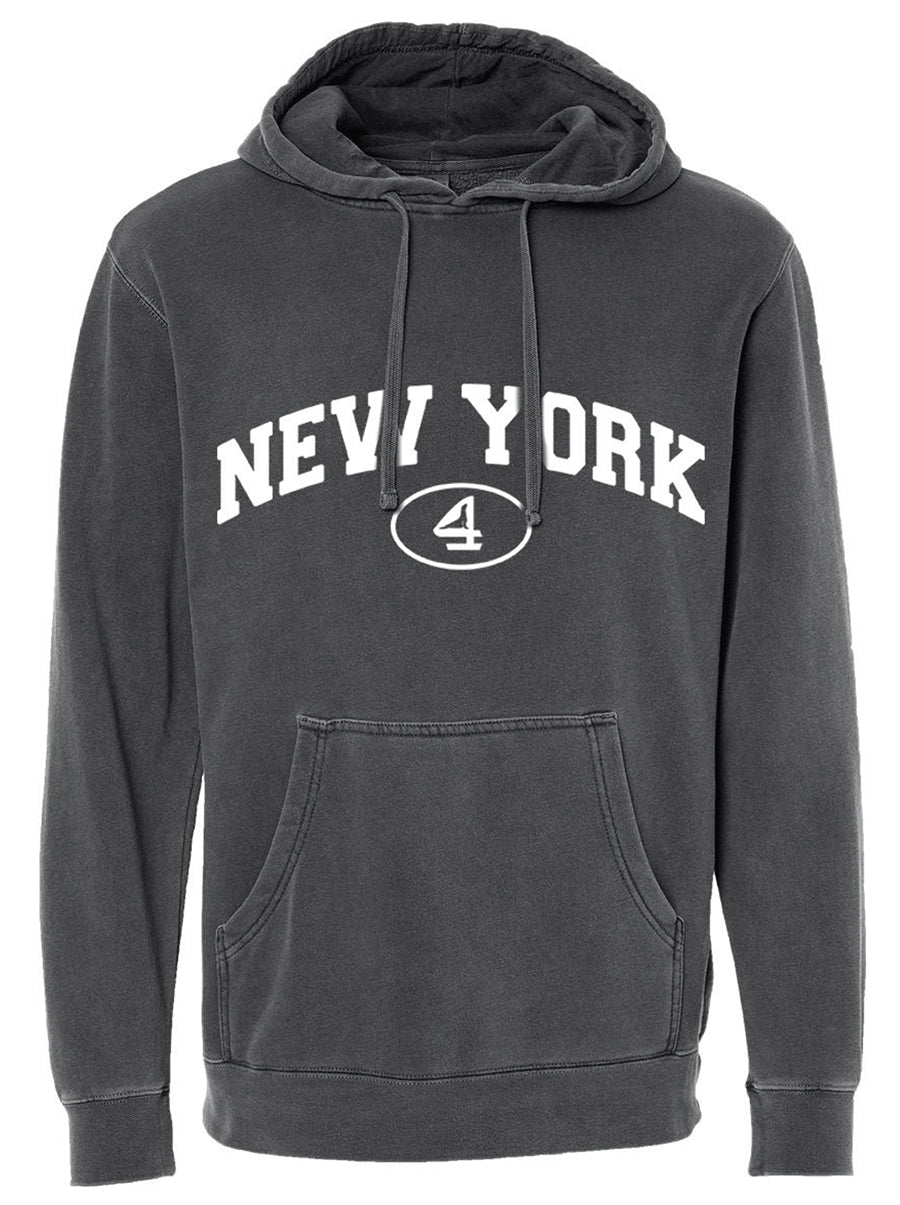 Buoy 4 New York 4 Pigment Dye Hoodie