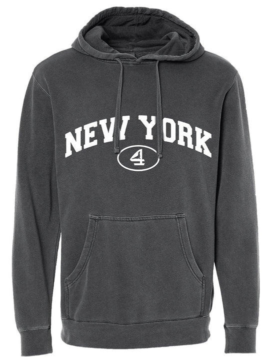 Buoy 4 New York 4 Pigment Dye Hoodie