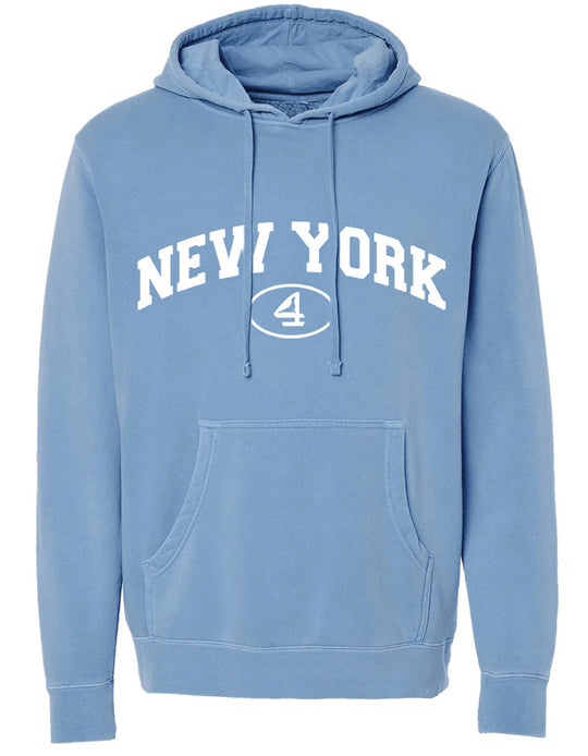 Buoy 4 New York 4 Pigment Dye Hoodie