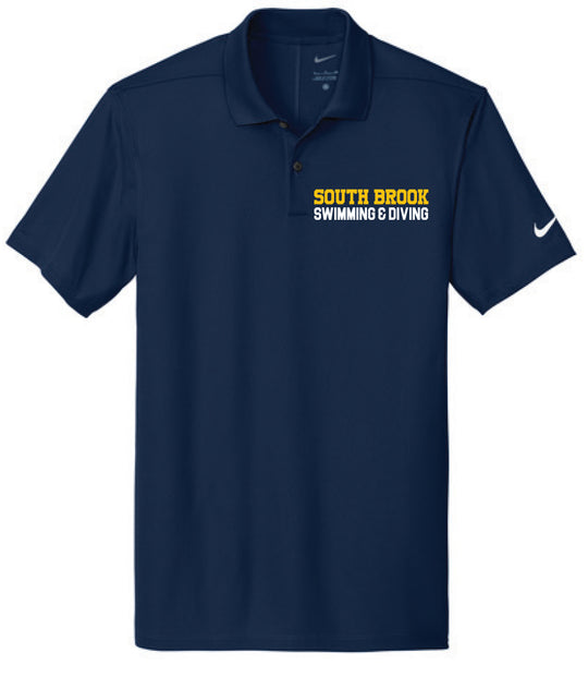 South Brook Swimming and Diving Embroidered Nike Polo