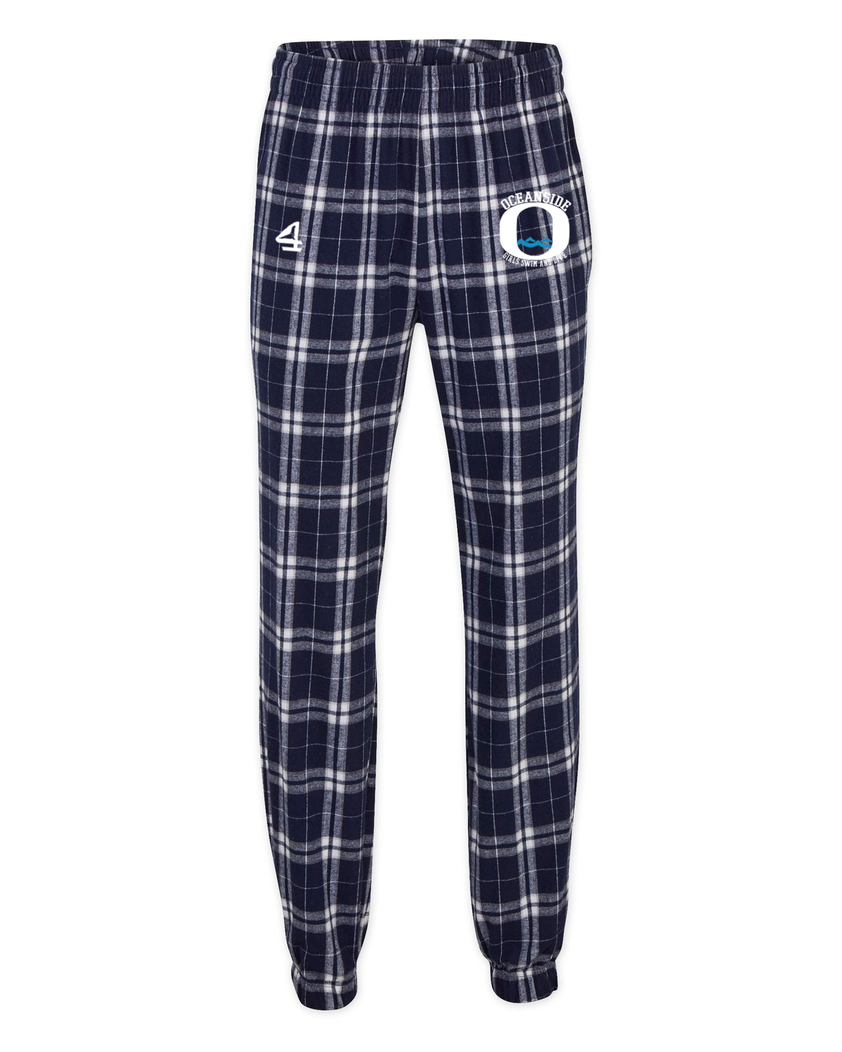 Oceanside Girls Swim and Dive Team Flannel Pajama pants Buoy4