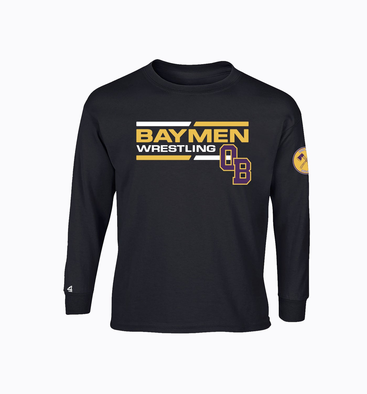 Oyster Bay Wrestling Axman Long Sleeve T-shirt