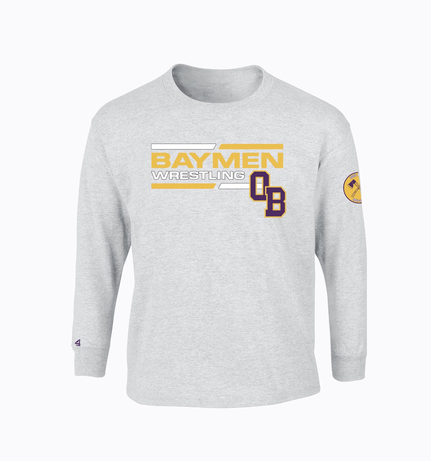 Oyster Bay Wrestling Axman Long Sleeve T-shirt