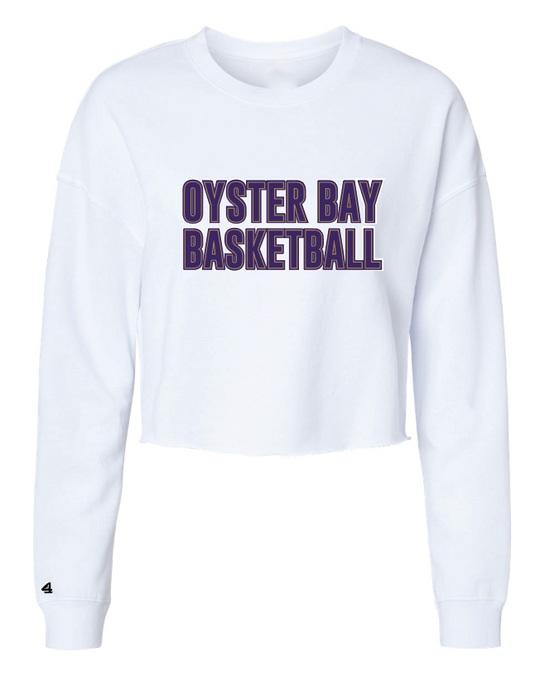 Oyster Bay Basketball Cropped sweatshirt