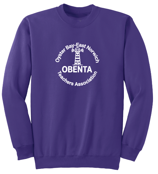 OYSTER BAY TEACHERS ASSOCIATION CREWNECK SWEATSHIRT