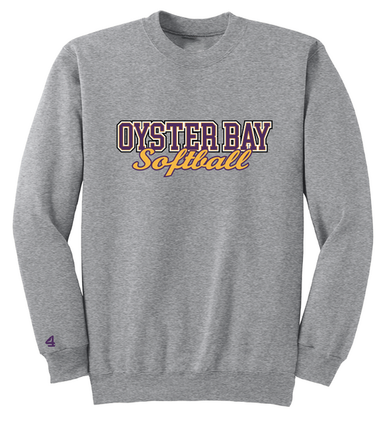 Oyster Bay Softball Crewneck Sweatshirt