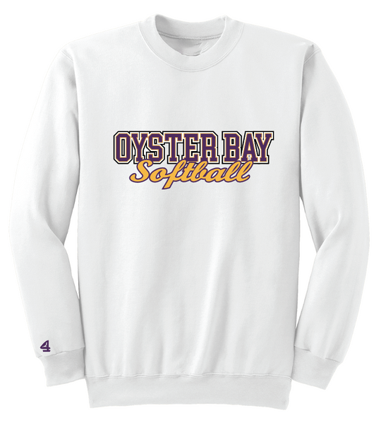 Oyster Bay Softball Crewneck Sweatshirt