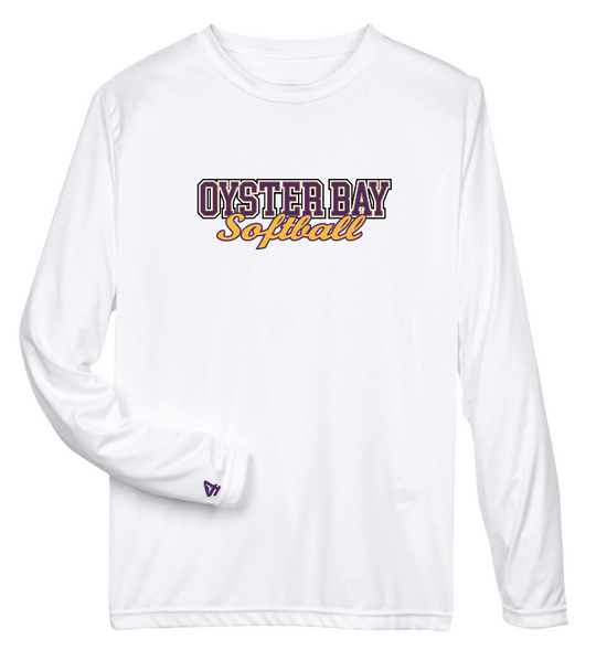 Oyster Bay Softball Long Sleeve Performance Shirt