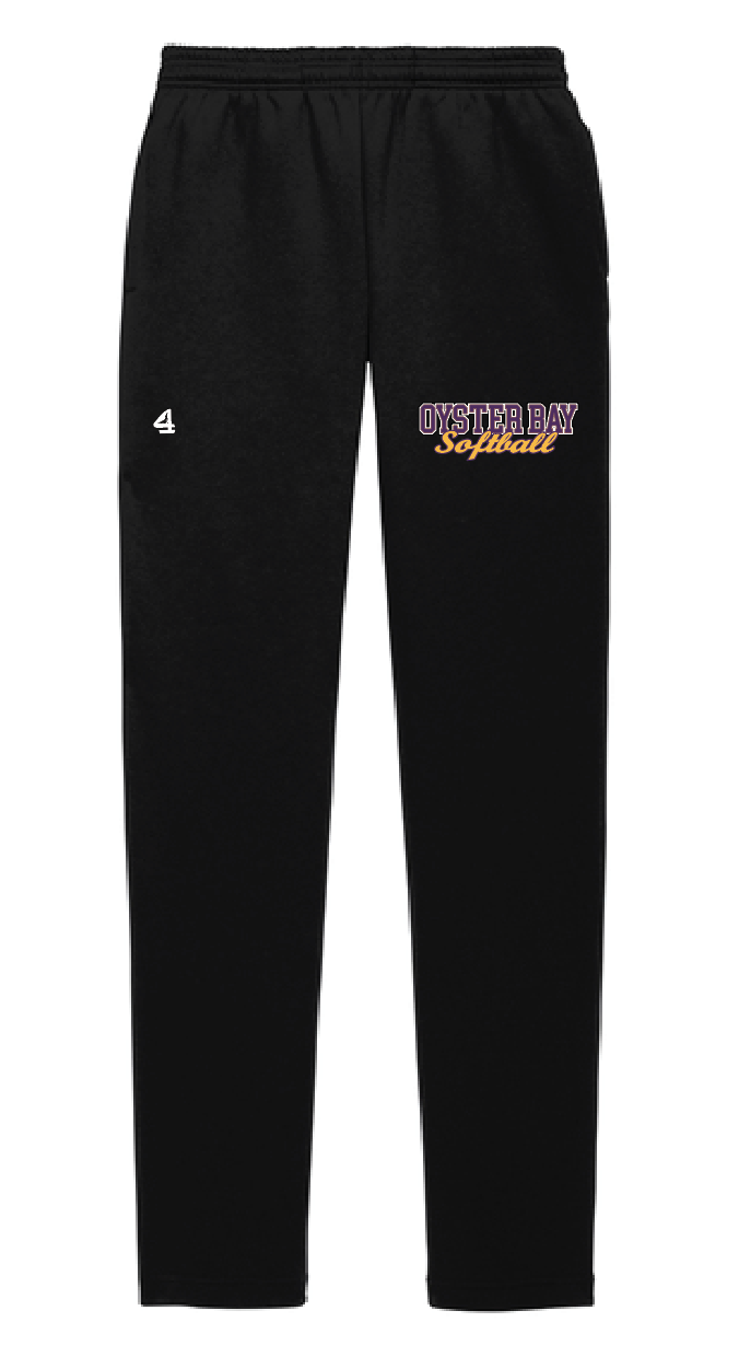 Oyster Bay Softball Open Bottom Sweatpants