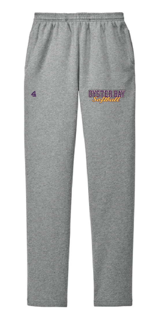 Oyster Bay Softball Open Bottom Sweatpants