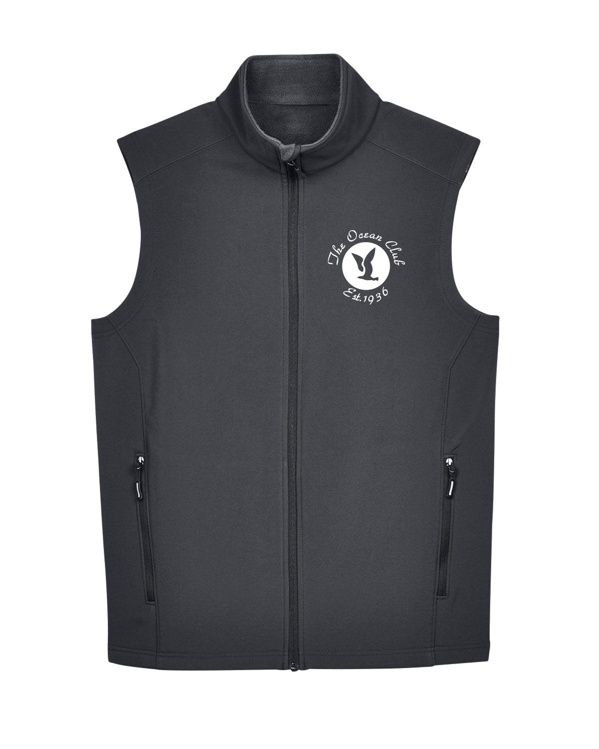 The Ocean Club Embroidered Microfleece Vest