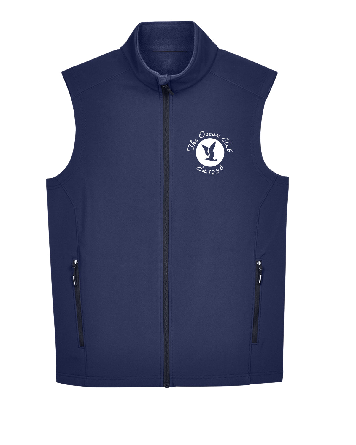 The Ocean Club Embroidered Microfleece Vest