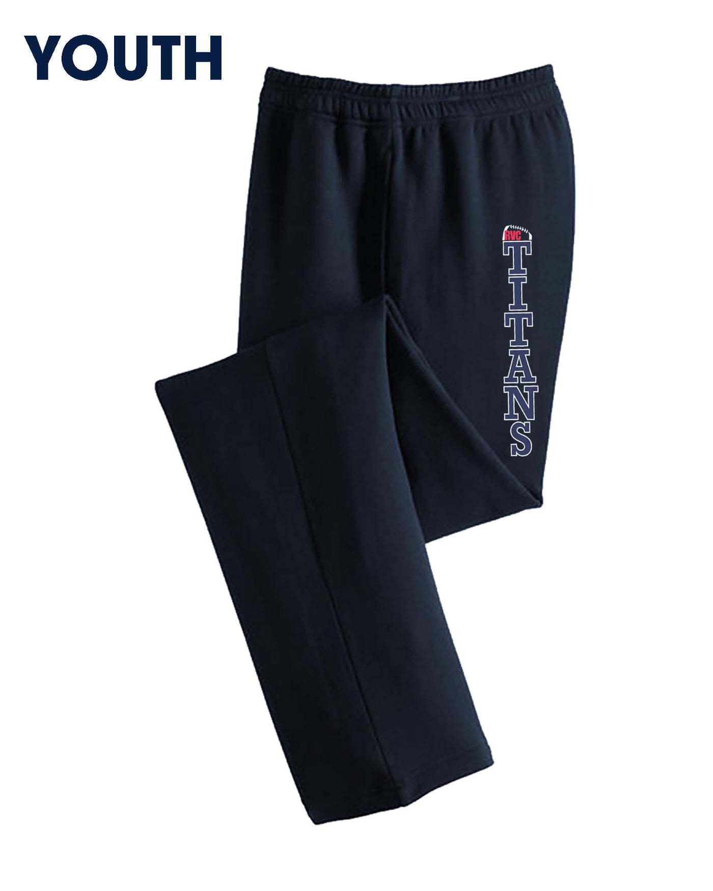 YOUTH Titans Open Bottom Sweat Pants