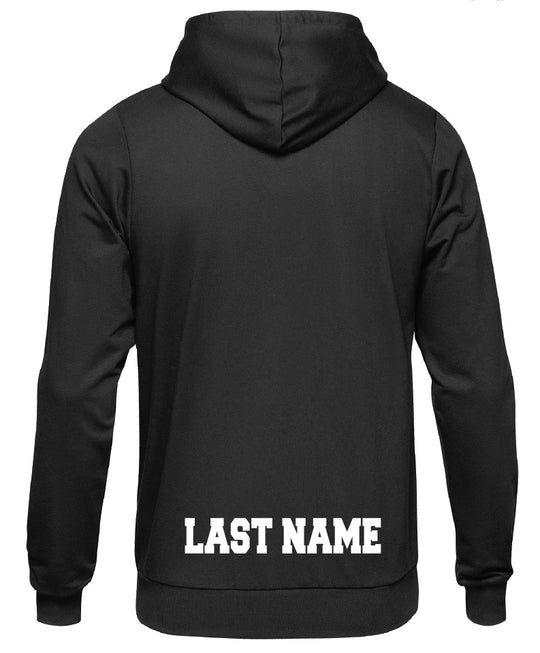 Oceanside Lacrosse Hoodie Name on Bottom Back