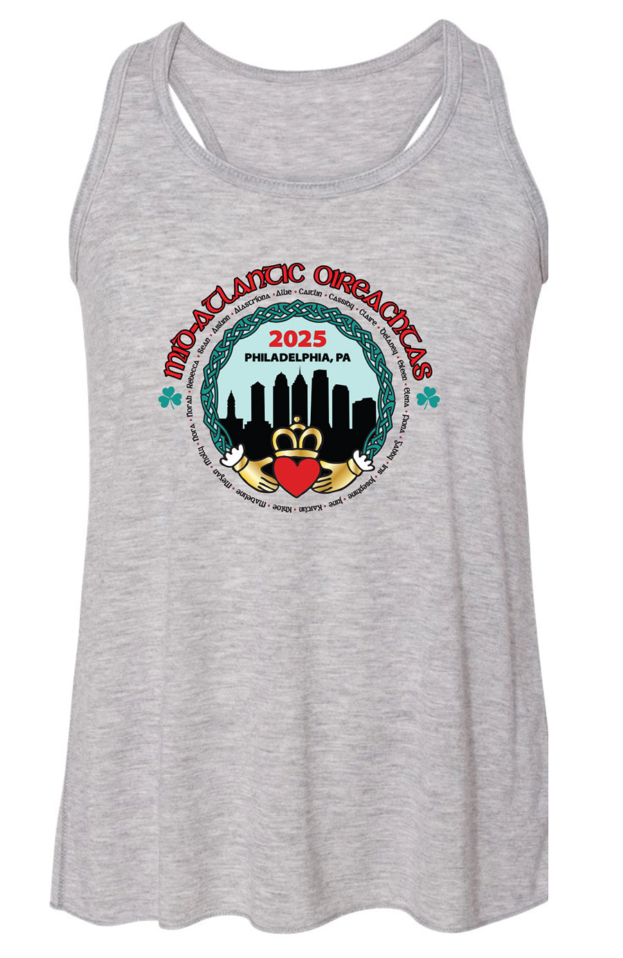 Mid-Atlantic Oireachtas Youth size Racerback Tank