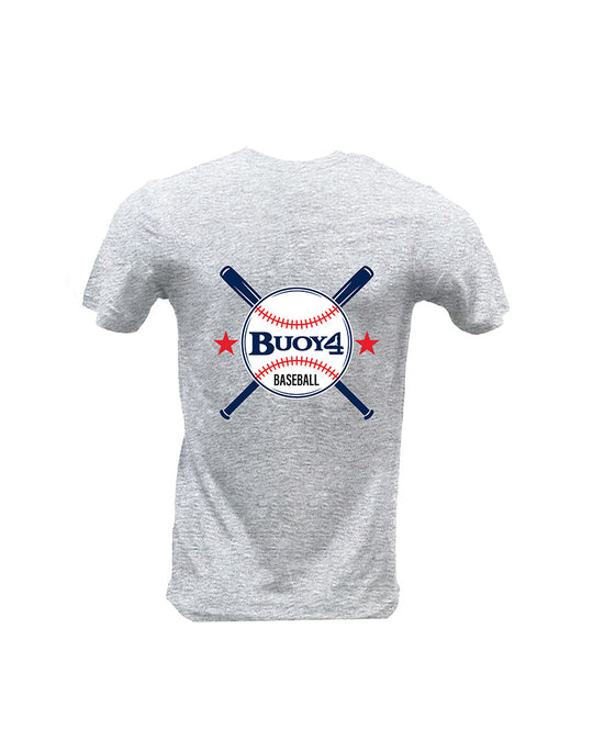 Buoy 4 Baseball Old School Short Sleeve Tee