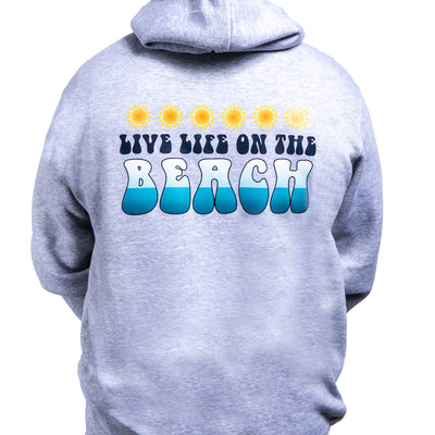 Live Life On The Beach Hoodie