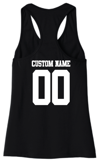 PLAINEDGE FLAG FOOTBALL Women's Racerback Tank