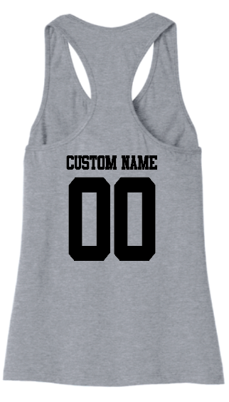 PLAINEDGE FLAG FOOTBALL Women's Racerback Tank