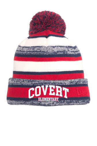 Covert Elementary Pom Pom Beanie