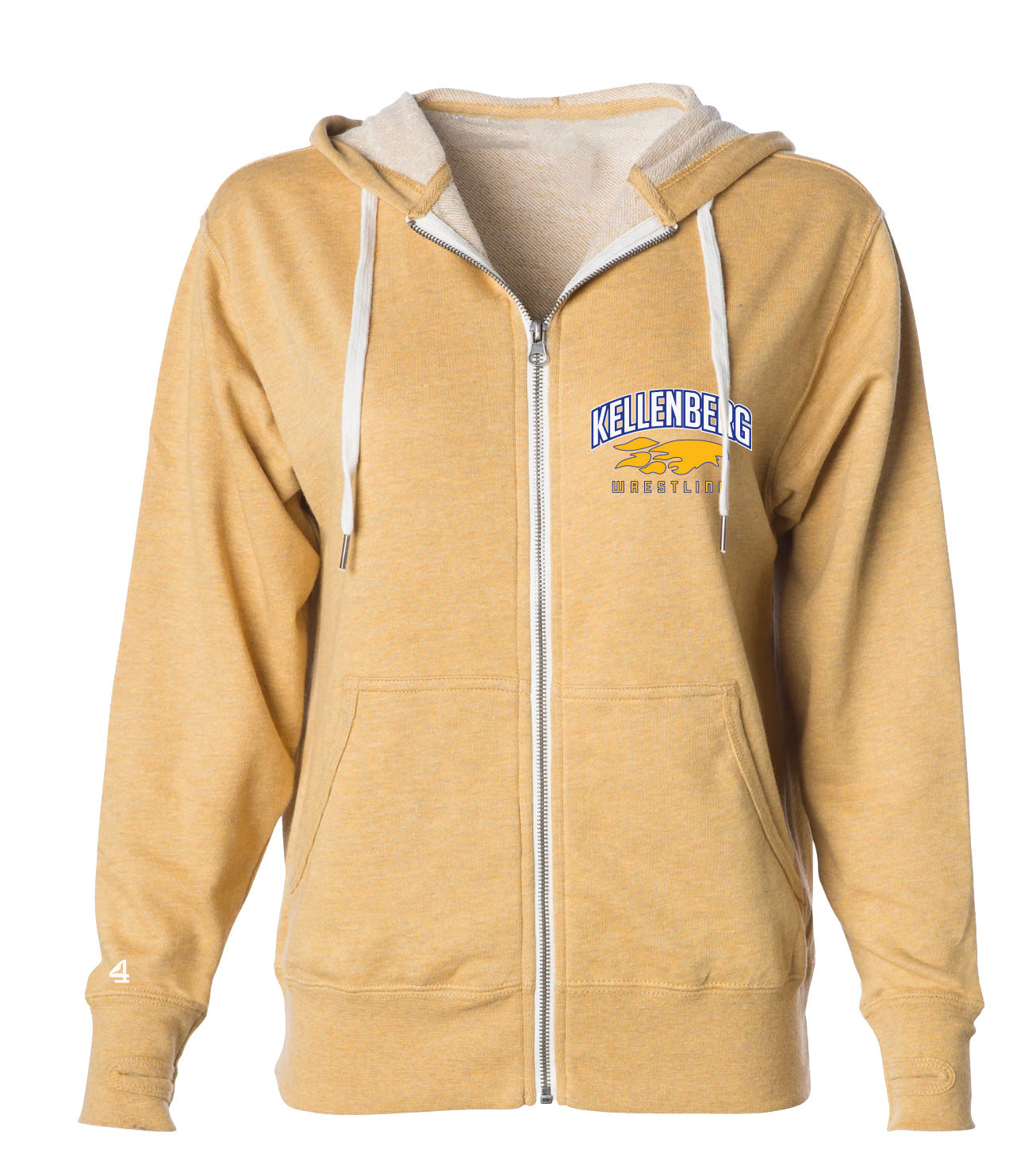 Kellenberg Wrestling Full Zip Hoodie