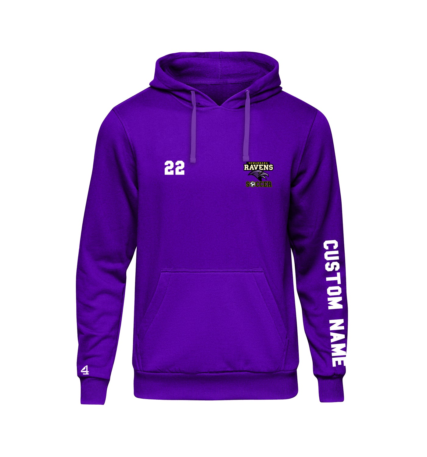 Sewanhaka Ravens Girls Soccer Team Spirit Hoodie