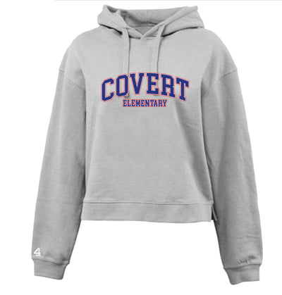 Covert Elementary Cropped Fleece Hoodie