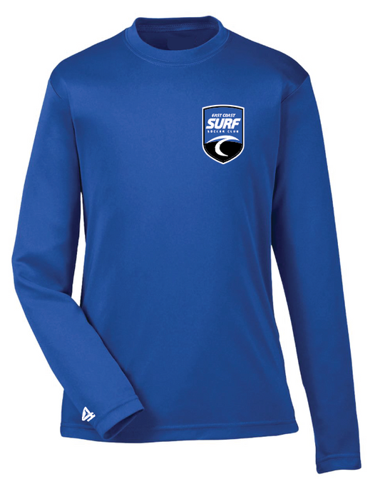 East Coast Surf Soccer Club Long Performance sleeve T-shirt