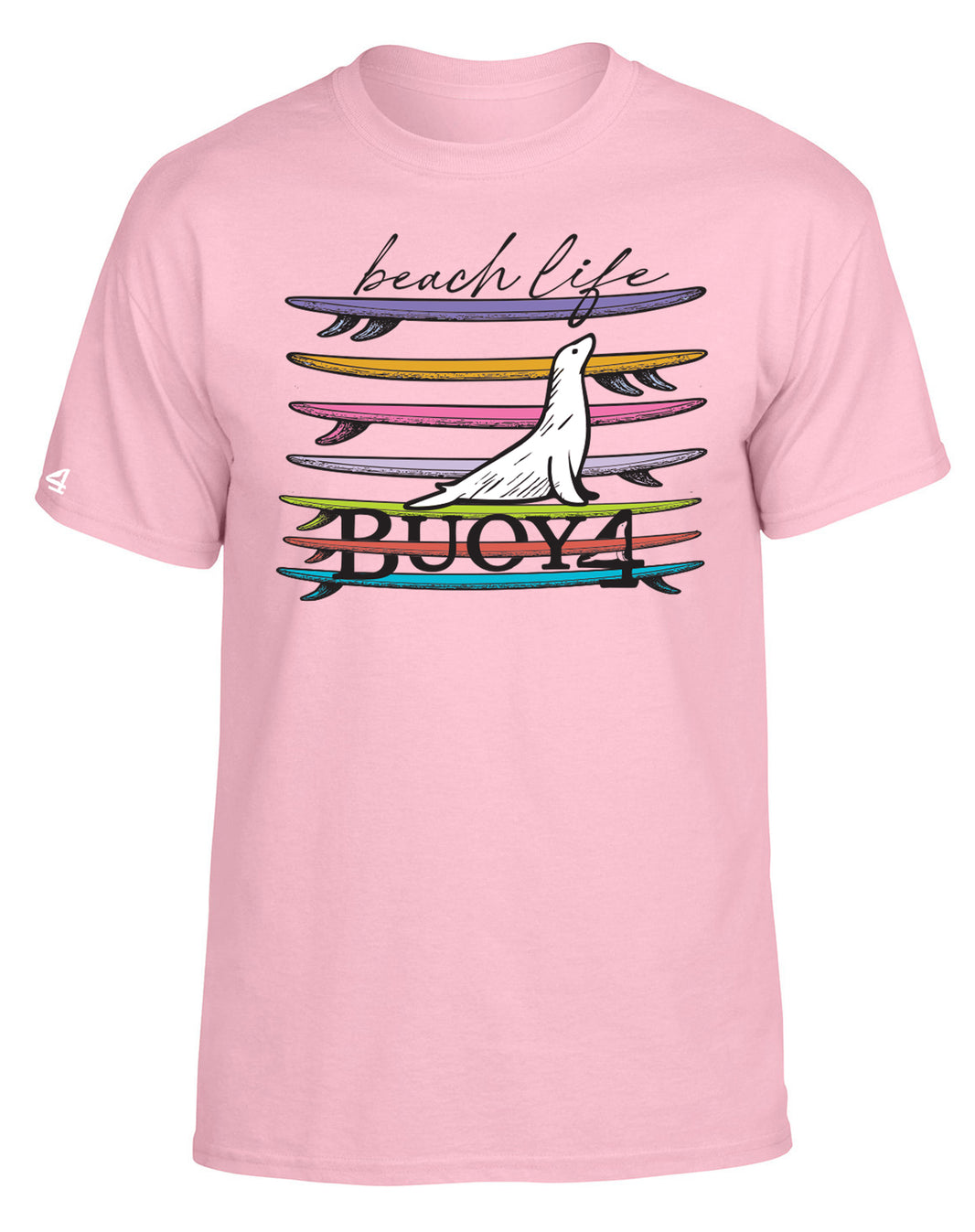 Buoy 4 Beach Life Short Sleeve Graphic Tee