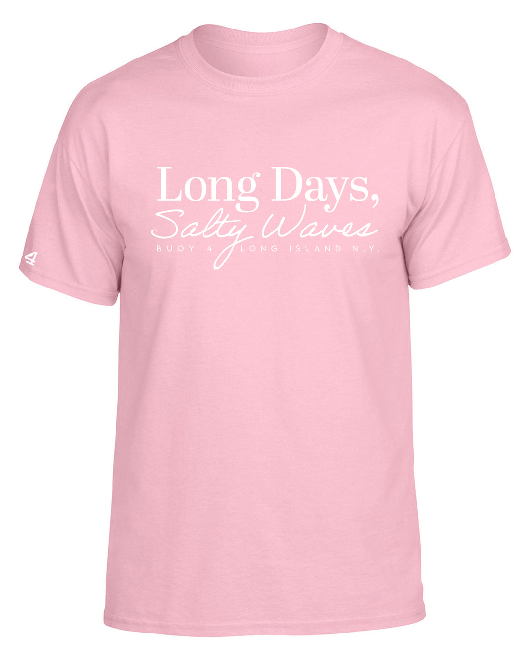 Buoy4 Long Days Salty Waves Short Sleeve Graphic Tee