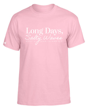 Buoy4 Long Days Salty Waves Short Sleeve Graphic Tee