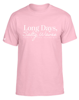 Buoy4 Long Days Salty Waves Short Sleeve Graphic Tee