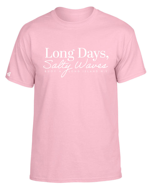 Buoy4 Long Days Salty Waves Short Sleeve Graphic Tee