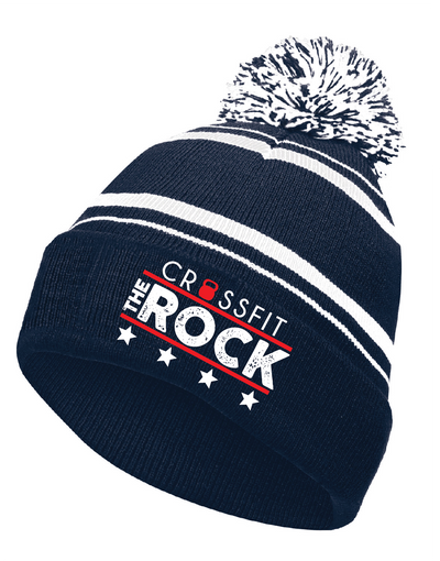 Crossfit the Rock Pom Pom Beanie