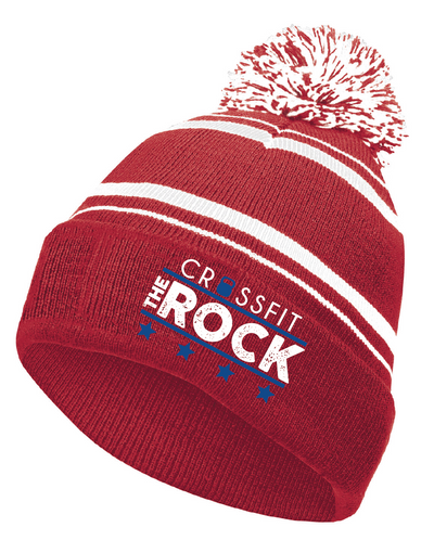 Crossfit the Rock Pom Pom Beanie