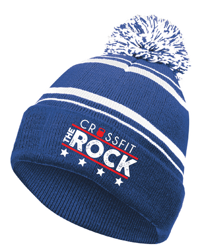 Crossfit the Rock Pom Pom Beanie