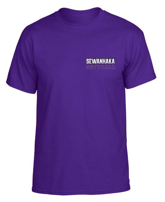 Sewanhaka Softball  Team Spirit short sleeve tshirts