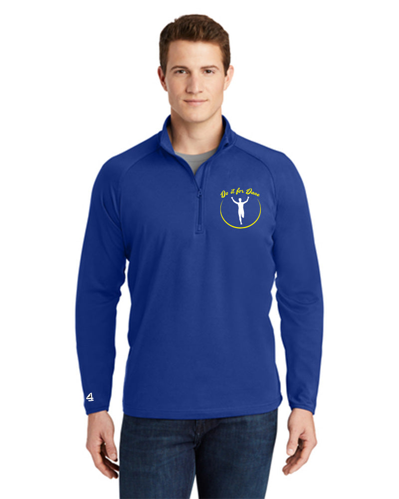 DO IT FOR DANE Embroidered 1/4 Zip