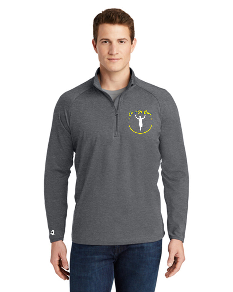 DO IT FOR DANE Embroidered 1/4 Zip