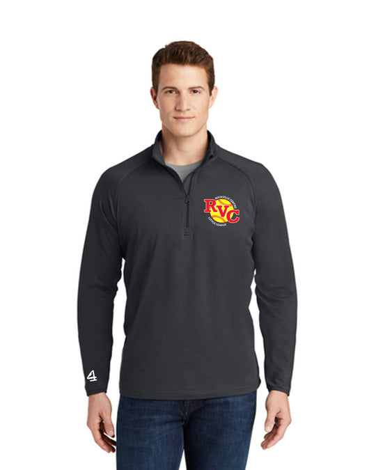 RVC Softball Embroidered Men's 1/4 Zips
