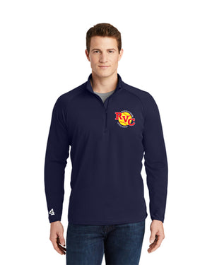 RVC Softball Embroidered Men's 1/4 Zips