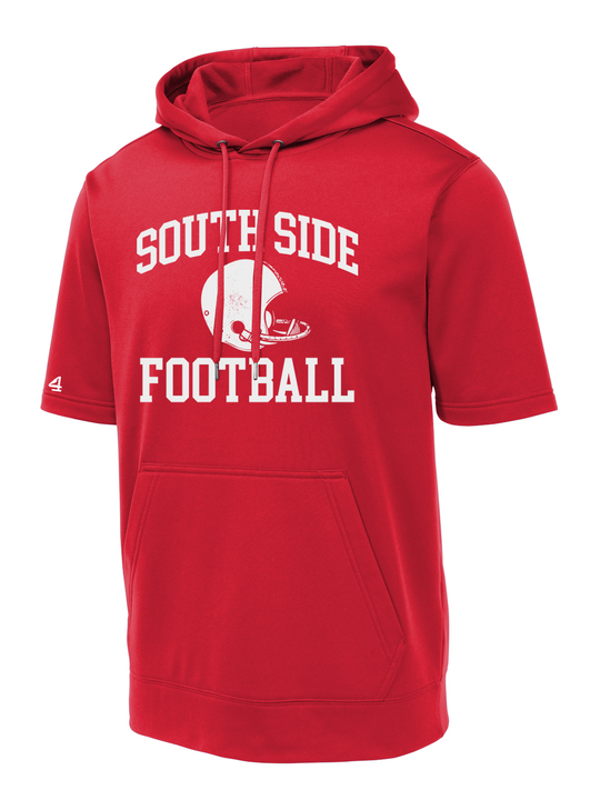 South Side Legends Fleece Short Sleeve Hooded Pullover