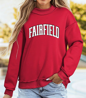 The Buoy4 College Collection Red Mockneck