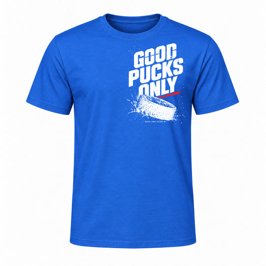 GOOD PUCKS ONLY HOCKEY GRAPHIC TEE
