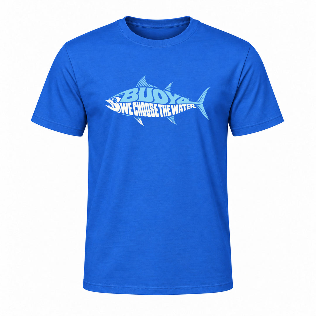 WE CHOOSE THE WATER TUNA DESIGN GRAPHIC TEE