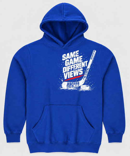 SAME GAME DIFFERENT VIEW HOCKEY CLUB HOODIE
