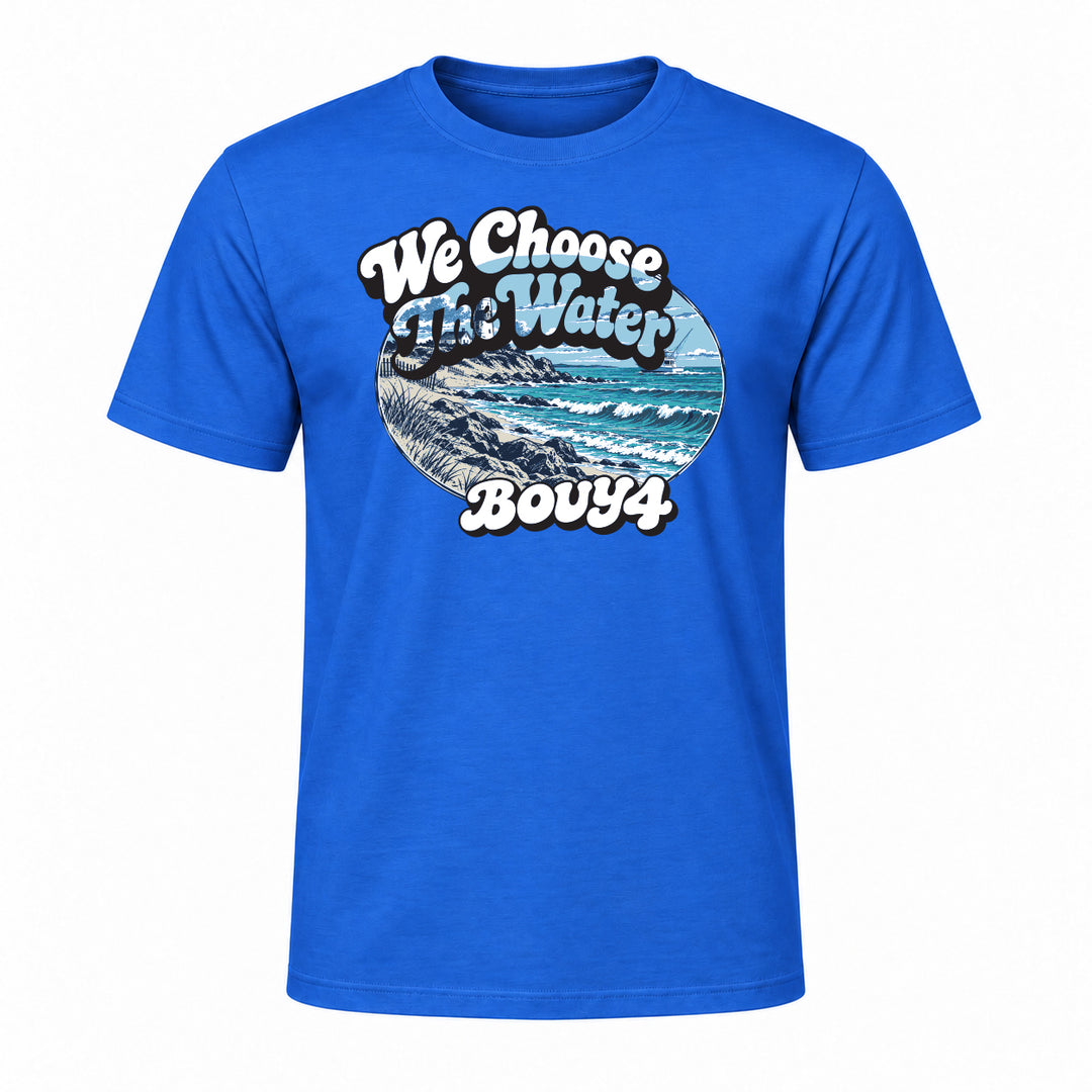 WE CHOOSE THE WATER BEACH DESIGN GRAPHIC TEE