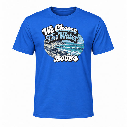 WE CHOOSE THE WATER BEACH DESIGN GRAPHIC TEE
