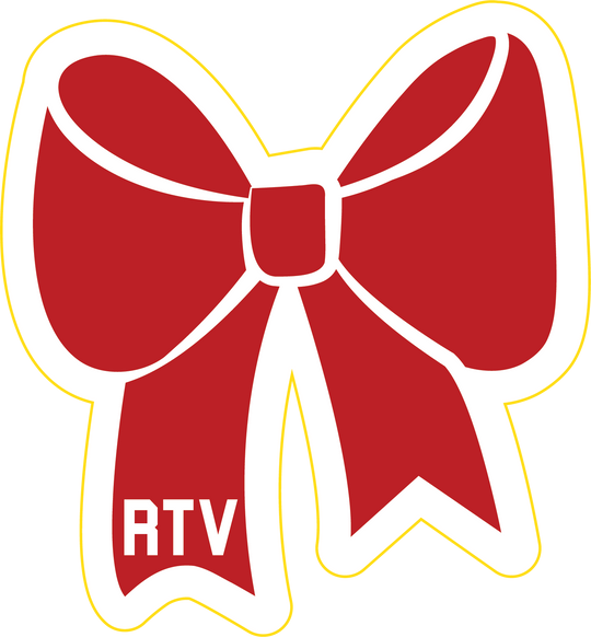 SSHS Red and Blue Bow Stickers