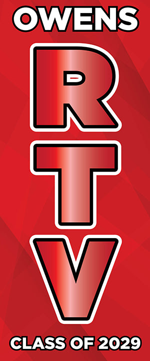 SSHS Red and Blue Customizable Door Banner
